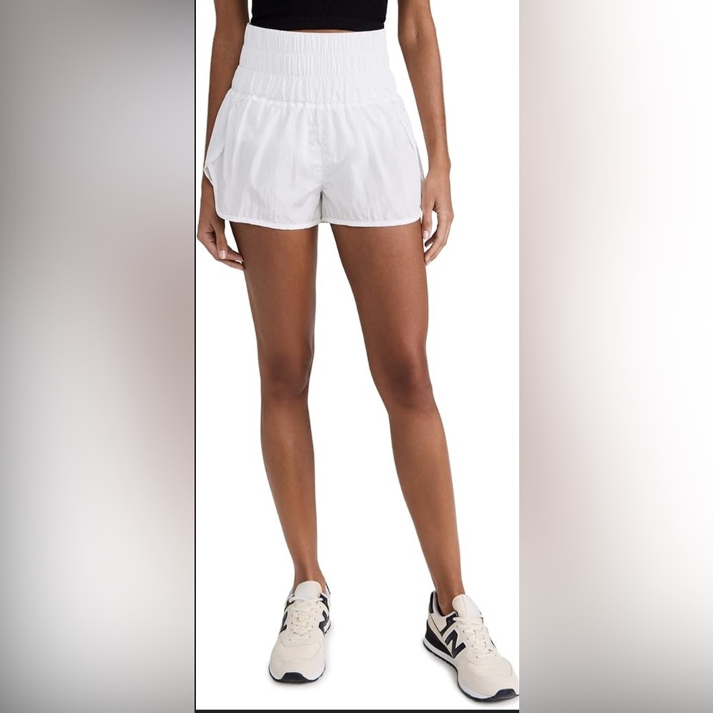 FP Movement The Way Home white shorts